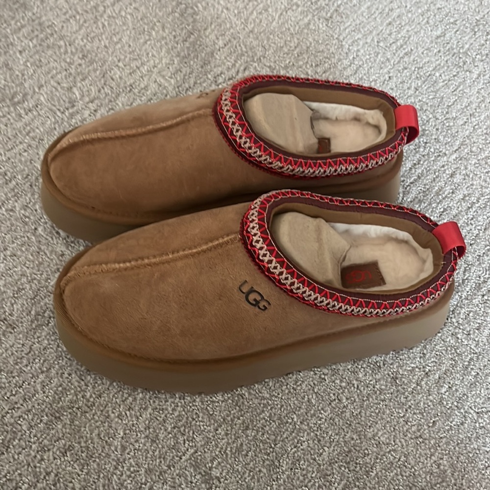 womens ugg tazz chestnut size 9